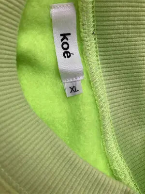 koe/コエ/スウェット/トップス/ライトグリーン/XL
