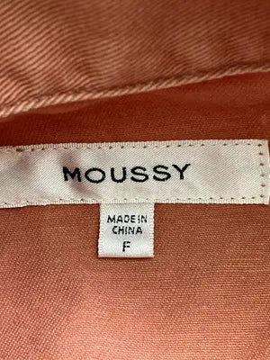 MOUSSY/マウジー/デニムジャケット/ジャケット/アウター/レッド/F