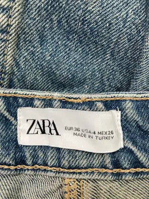 ZARA/ザラ/デニムパンツ/パンツ/ネイビー/36