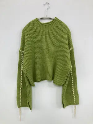 AZUL by MOUSSY/アズールバイマウジー/ニット/セーター/トップス/ライトグリーン/F