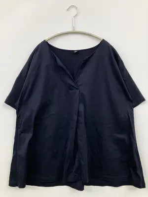 UNIQLO/ユニクロ/Tシャツ/カットソー/トップス/ネイビー/L