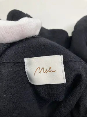 Meh/シャツワンピース/ワンピース/ドレス/ブラック