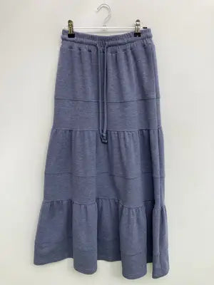 abeille/ロングスカート/スカート/ブルー