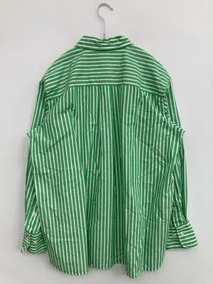 UNIQLO/ユニクロ/シャツ/ブラウス/トップス/グリーン/M