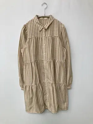 MAJESTIC LEGON/マジェスティックレゴン/シャツワンピース/ワンピース/ドレス/ベージュ/M