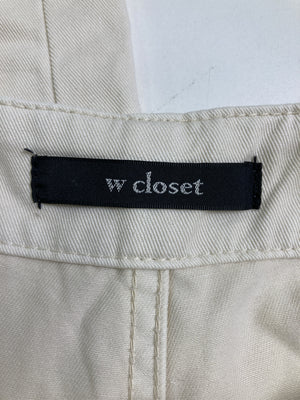 w closet/ダブルクローゼット/サロペット/オーバーオール/オールインワン・サロペット/ホワイト