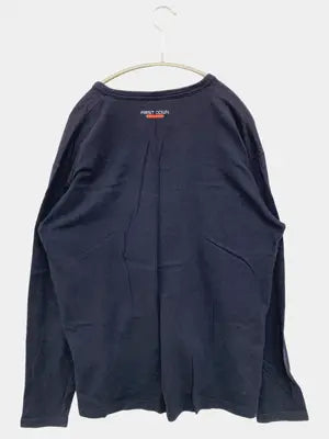 FIRST DOWN/ファーストダウン/Tシャツ/カットソー/トップス/ネイビー/LL