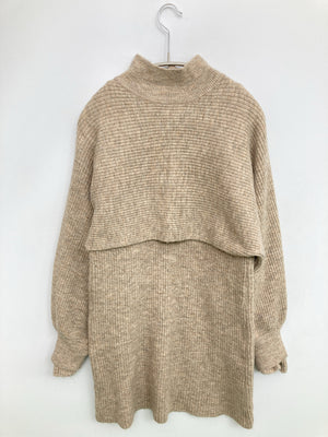 Chico/チコ/ニット/セーター/トップス/ベージュ/F