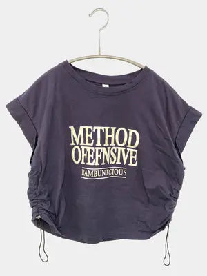 Tシャツ/カットソー/トップス/グレー/2