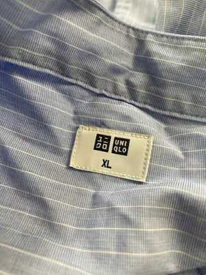 UNIQLO/ユニクロ/シャツ/ブラウス/トップス/スカイブルー/XL