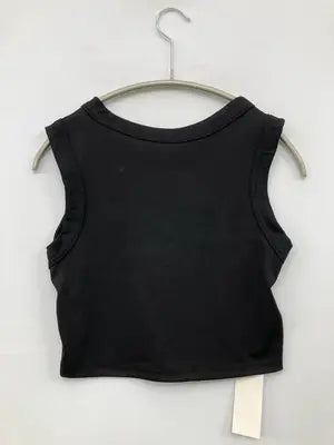 タンクトップ/トップス/ブラック/L