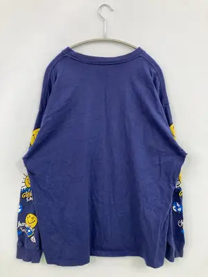 SMILEY FACE/スマイリーフェイス/Tシャツ/カットソー/トップス/ブルー/LL
