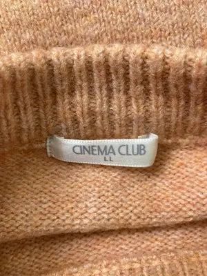 CINEMA CLUB/シネマクラブ/ニット/セーター/トップス/オレンジ/LL