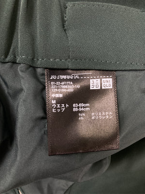 UNIQLO/ユニクロ/スラックス/パンツ/グリーン/M