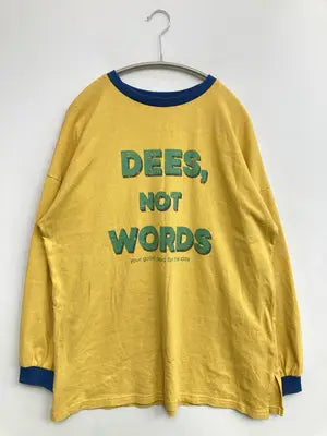 CPCM/シーピーシーエム/Tシャツ/カットソー/トップス/イエロー/F