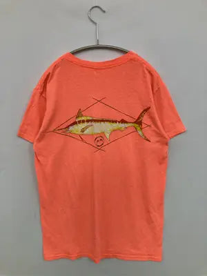 MAGELLAN/マゼラン/Tシャツ/カットソー/トップス/オレンジ/S