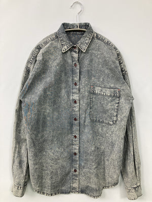 lovetoxic/ラブトキシック/シャツ/ブラウス/トップス/グレー/L