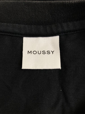 MOUSSY/マウジー/ノースリーブ/トップス/ブラック/FREE