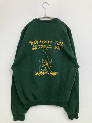 JERZEES/ジャージーズ/スウェット/トップス/グリーン/M