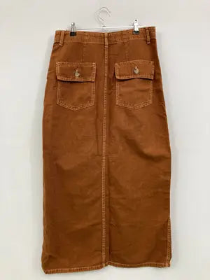 ZARA/ザラ/ロングスカート/スカート/ブラウン/EUR M/USA M/ MEX 28