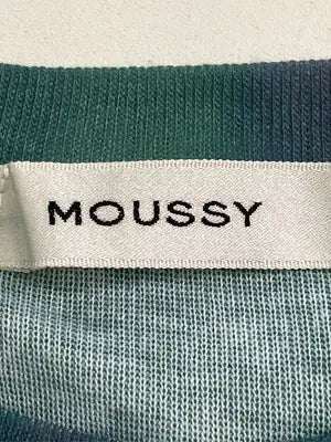 MOUSSY/マウジー/Tシャツ/カットソー/トップス/グリーン/F