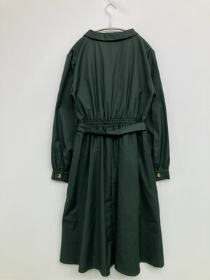 AFRICATARO./アフリカタロウ/シャツワンピース/ワンピース/ドレス/グリーン/F