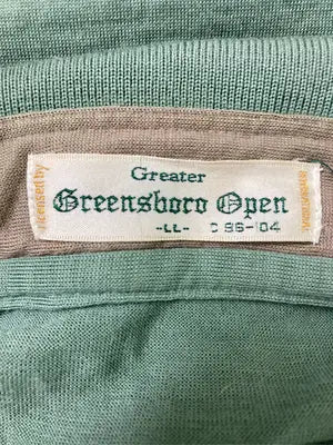Greensboro Open/ポロシャツ/トップス/ライトグリーン/LL