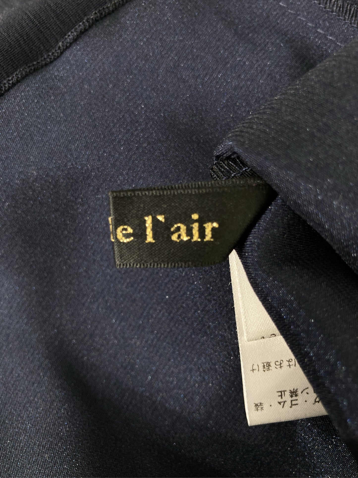 milli de I`air/ドレス/ワンピース/ドレス/ネイビー/M