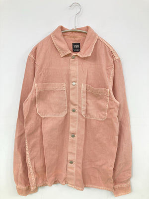 ZARA/ザラ/シャツ/ブラウス/トップス/ピンク/S