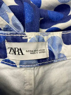 ZARA/ザラ/その他パンツ/パンツ/ブルー/EUR34