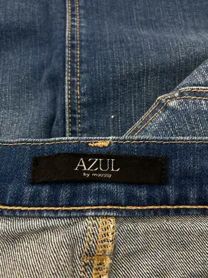 AZUL by MOUSSY/アズールバイマウジー/デニムスカート/スカート/ブルー/155/60A