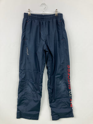 asics/アシックス/ジャージ/トラックパンツ/パンツ/ネイビー