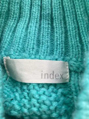 index/インデックス/ニット/セーター/トップス/グリーン/M