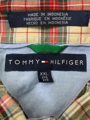 TOMMY HILFIGER/トミーヒルフィガー/シャツ/ブラウス/トップス/ベージュ/XXL