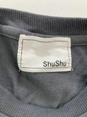 shushu/Tシャツ/カットソー/トップス/グレー/F