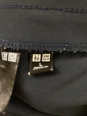 UNIQLO/ユニクロ/スラックス/パンツ/ネイビー/L