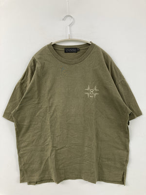 MEINAGANO/Tシャツ/カットソー/トップス/カーキ/M