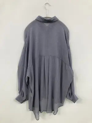 ITEMS/アイテムズ/シャツ/ブラウス/トップス/グレー/Free