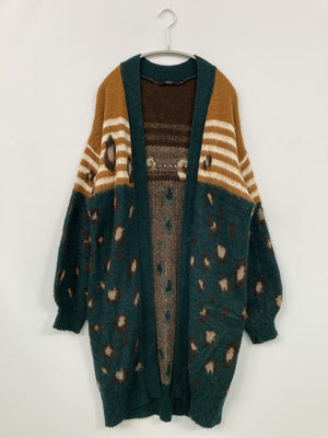 AZUL/アズール/カーディガン/ボレロ/トップス/グリーン/M