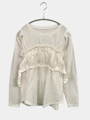 ViS/ビス/Tシャツ/カットソー/トップス/ホワイト/F