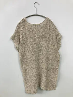 ZARA/ザラ/ノースリーブ/トップス/ベージュ/EUR L