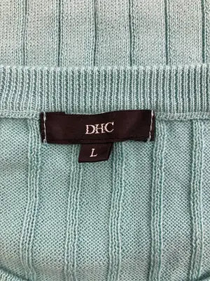 DHC/ニット/セーター/トップス/ブルー/L