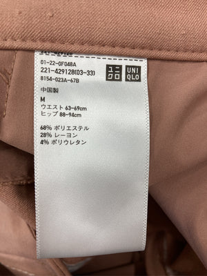 UNIQLO/ユニクロ/スラックス/パンツ/オレンジ/M