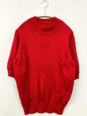 IMAGE/イメージ/ニット/セーター/トップス/レッド/L