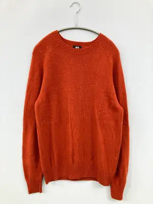 UNIQLO/ユニクロ/ニット/セーター/トップス/レッド/L