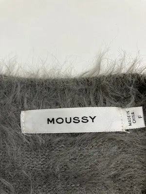 MOUSSY/マウジー/ニット/セーター/トップス/グレー/F