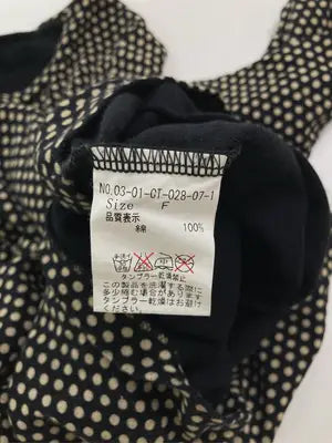 bulle de savon/ビュルデサボン/Tシャツ/カットソー/トップス/ブラック/FREE