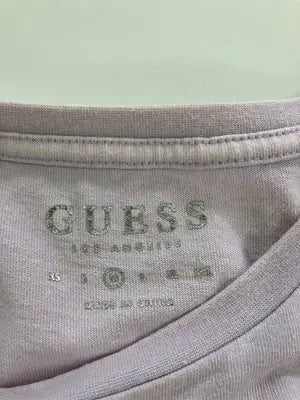 GUESS/ゲス/Tシャツ/カットソー/トップス/パープル/M
