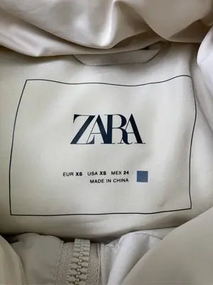 ZARA/ザラ/ダウンベスト/ジャケット/アウター/ベージュ/USA XS