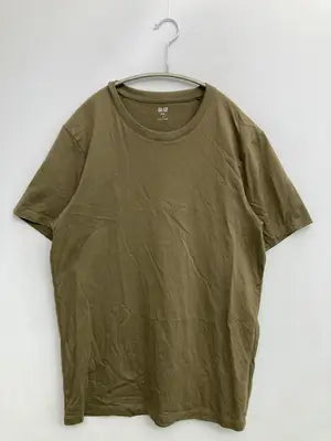 UNIQLO/ユニクロ/Tシャツ/カットソー/トップス/カーキ/M